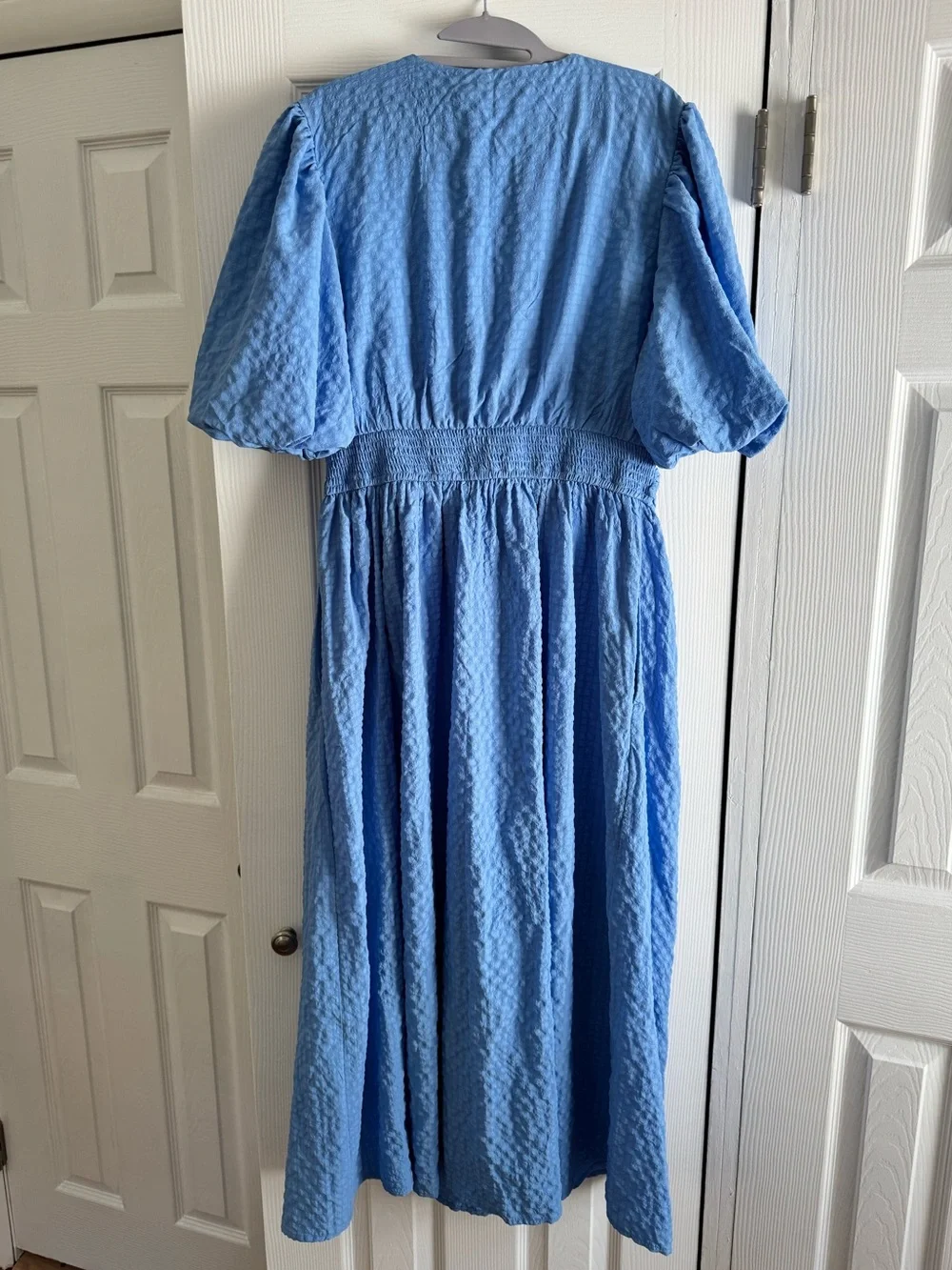 Abercrombie tie front maxi dress